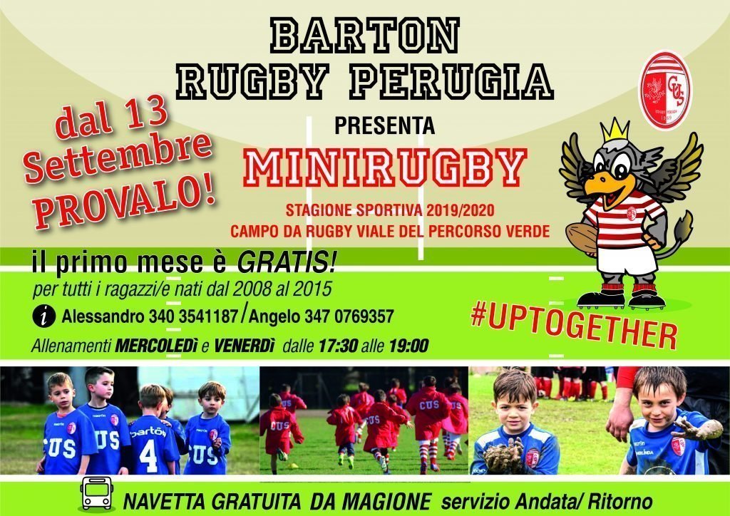 La Barton Rugby Perugia presenta: MINIRUGBY