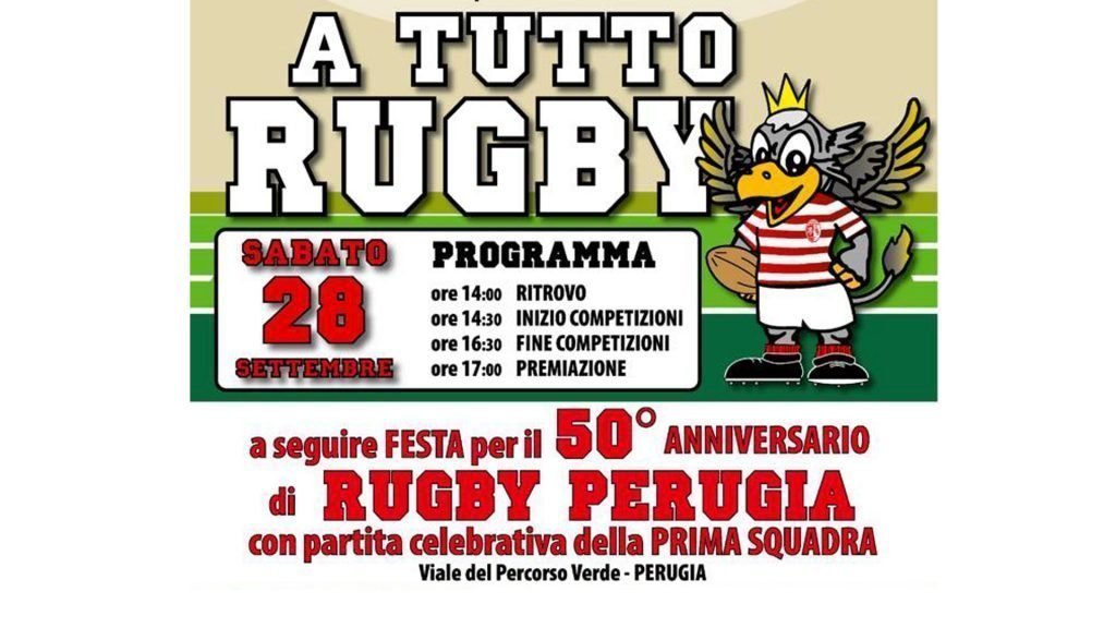 Rugby Perugia e l’Istituto comprensivo B. Bonfigli di Corciano presentano: A tutto Rugby