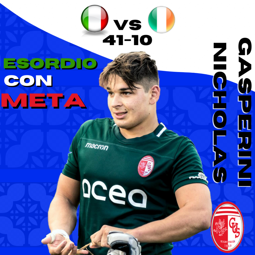Nicholas Gasperini che esordio in nazionale